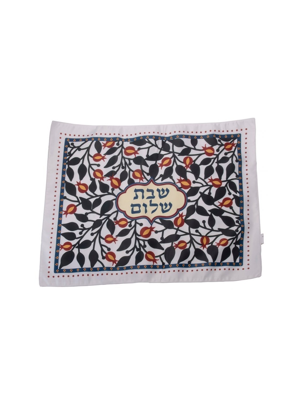 כריכת חלה דורית יודאיקה עיצוב רימון | חלה מכסים